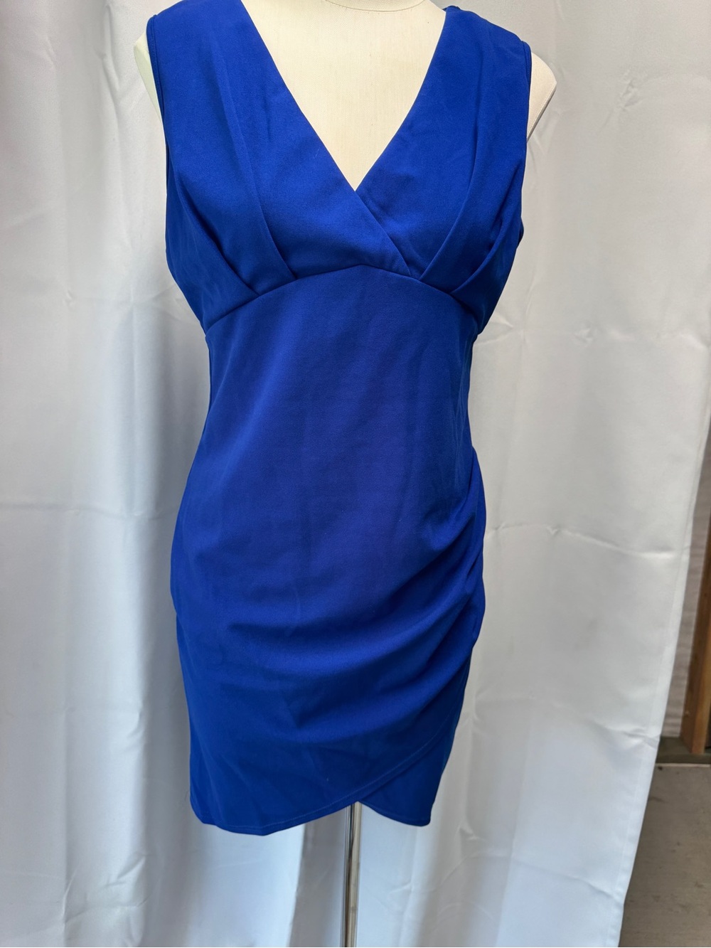 ANGGREK Royal Blue Dress size m MWT